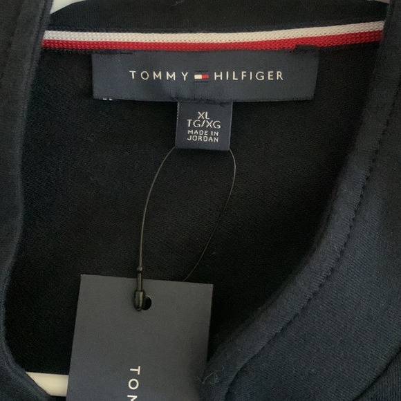 Tommy Hilfiger Double Breasted Metal 1985 Button Blue Jacket NWT Size XL - Picture 4 of 5